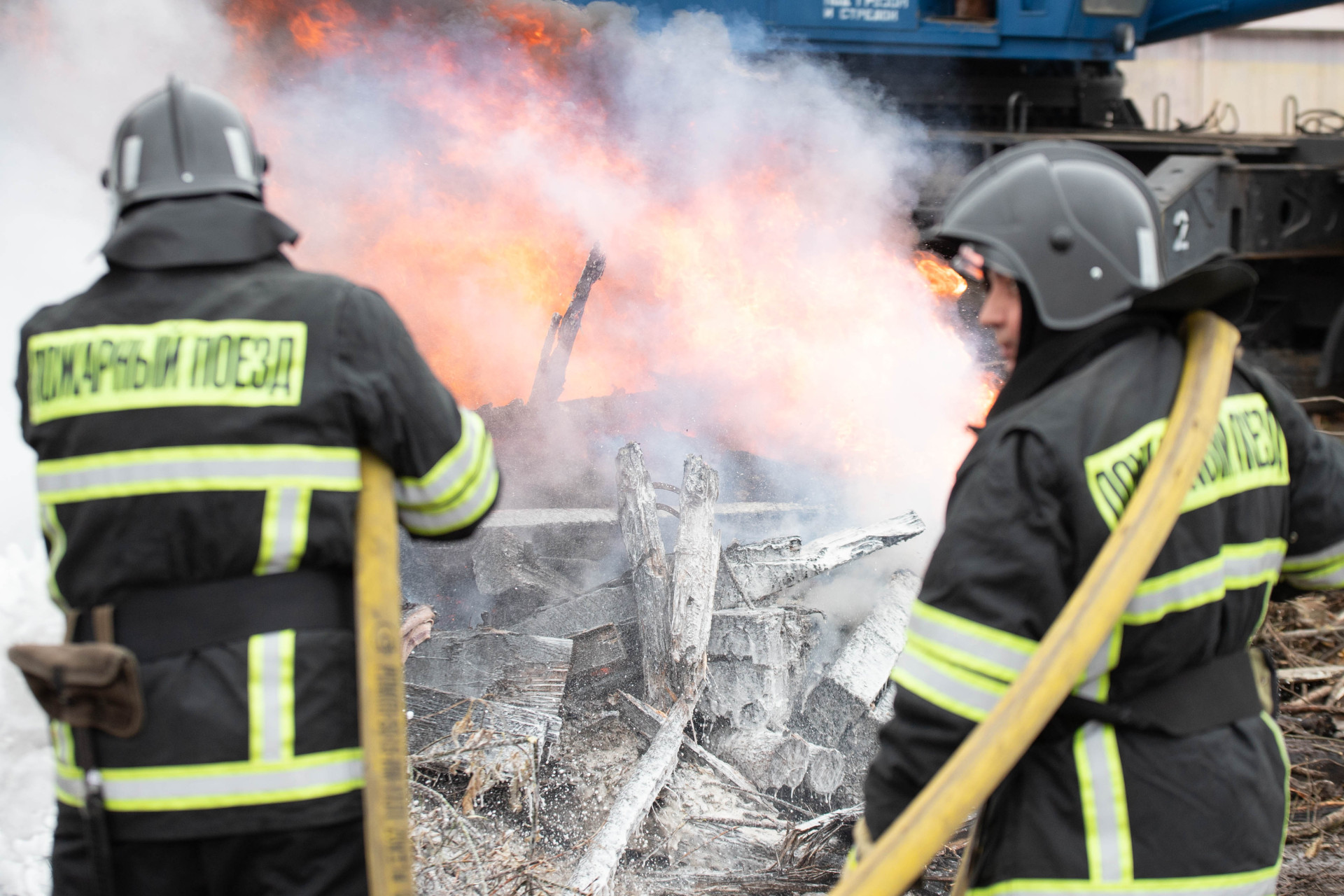 ﻿Тульские огнеборцы потушили 18 пожаров и спасли десять человек за неделю