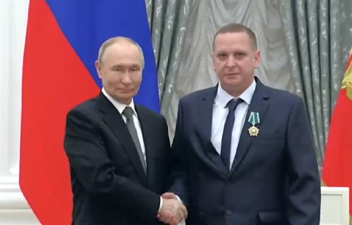 Работник тульского завода Виталий Легкий удостоен Ордена Дружбы