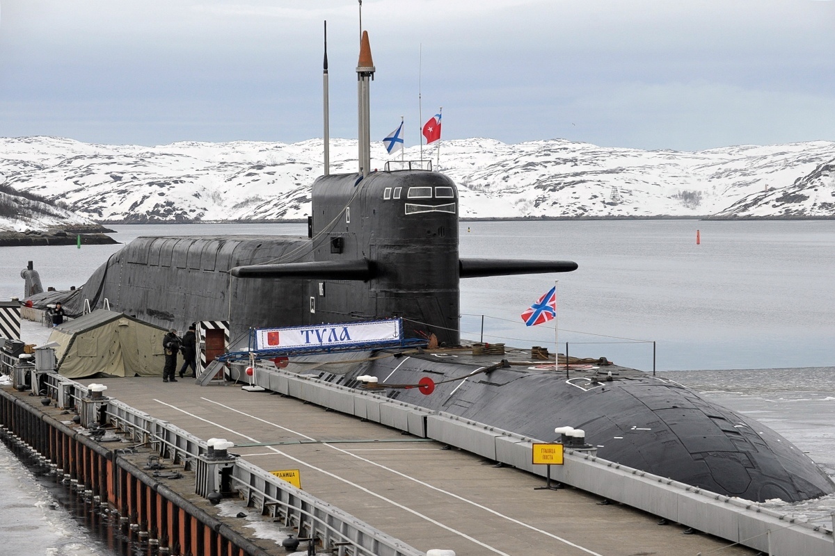 Подводный крейсер стратегического назначения «Тула» принял участие в практических пусках баллистических ракет