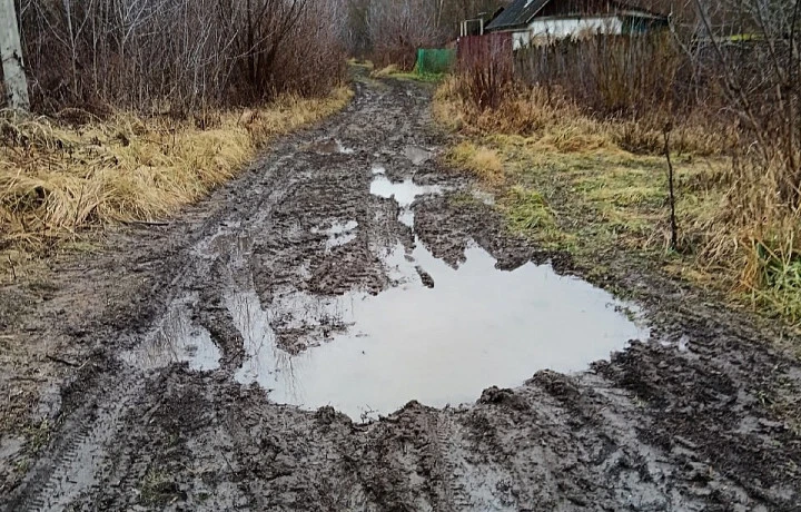 Администрация Кимовского района обещает отсыпать щебнем дорогу в поселке Казановка уже в 2026 году