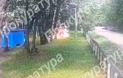 Появилось видео взрыва в тульском лагере «Солнечный»