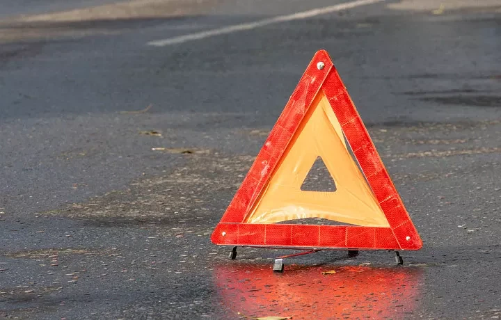 В Туле иномарка влетела в дерево