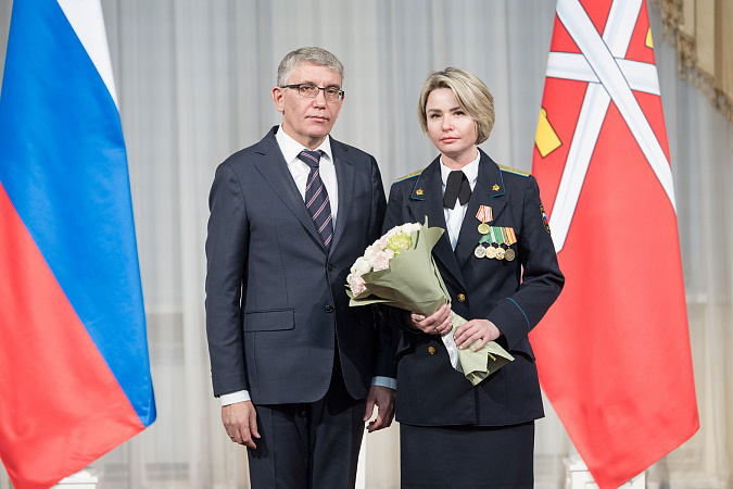 Судебным приставам Тульской области вручили региональные награды