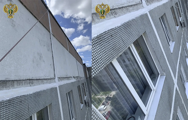 В Туле УК оштрафовали на 125 тысяч за негерметичные швы в доме