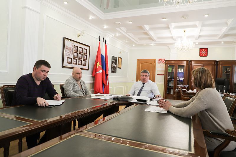 Глава администрации Тулы Илья Беспалов провел личный прием граждан