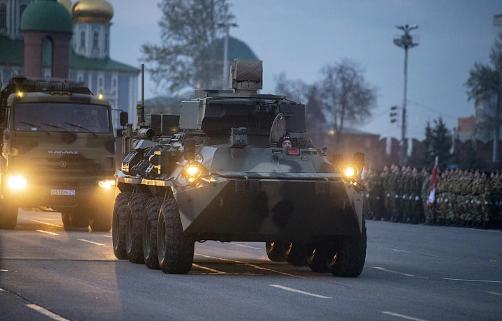 Первая репетиция Парада Победы на площади Ленина в Туле пройдёт 1 мая