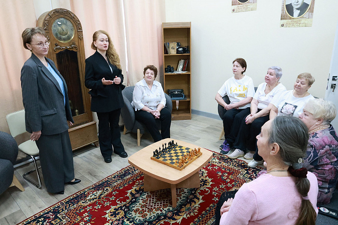 Новый досуговый центр открылся в Тульской области для пожилых