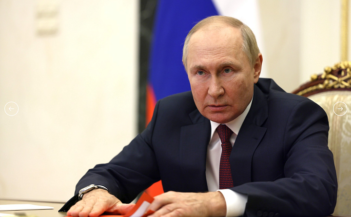 Владимир Путин назвал положительной динамику СВО