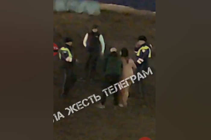 ﻿Инспекторы ДПС обнаружили голую женщину на улице Рязанской в Туле