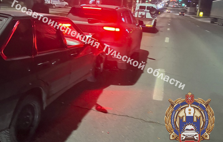21-летняя девушка пострадала в ДТП на улице Ложевой в Туле