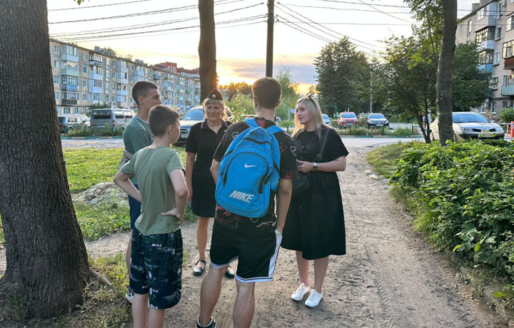 В Туле продолжается «Ночной дозор» за несовершеннолетними