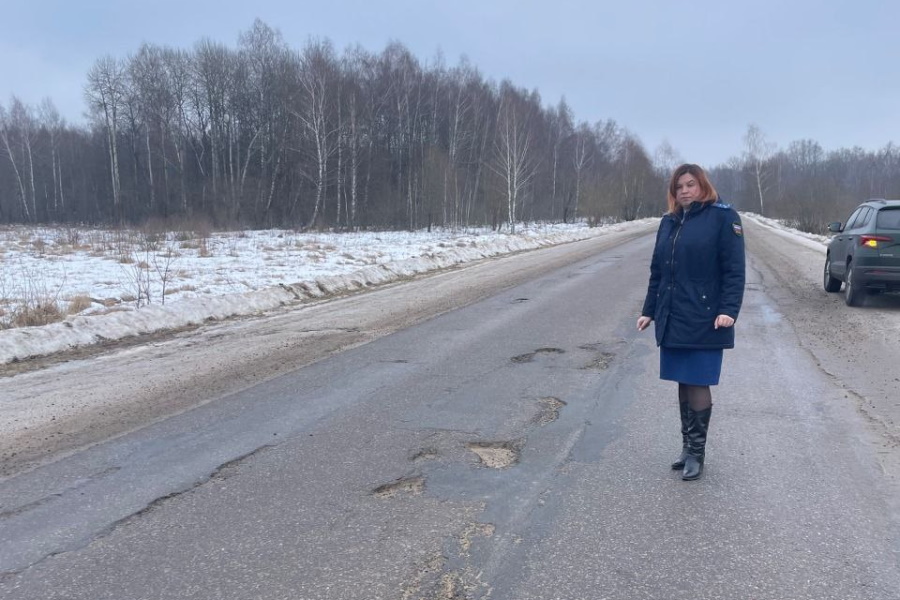 Прокуратура нашла нарушения в содержании автодороги "Тула – Алексин"
