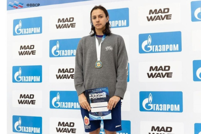 Тульская спортсменка дважды стала победительницей Кубка России по плаванию