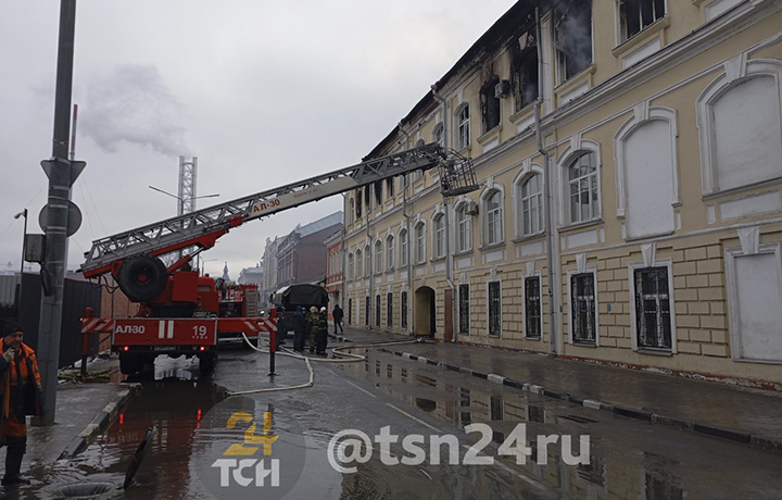 Здание сгоревшего госпиталя на Советской в Туле хотят отреставрировать