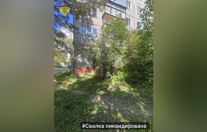 Прокуратура потребовала убрать свалку на улице Ползунова в Туле