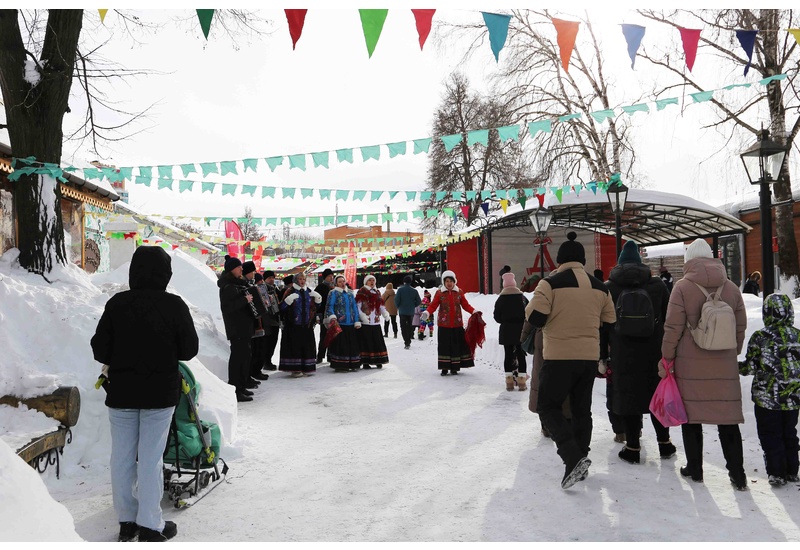 В "Добродее" проводили зиму в традициях ремесленной Тулы