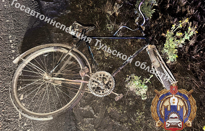 В Киреевском районе велосипедист погиб в ДТП с автомобилем