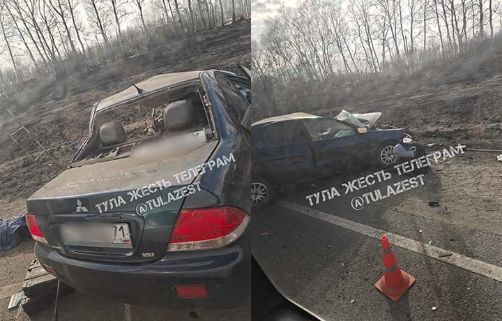 Смертельное ДТП произошло вблизи Лапотково в Щекинском районе