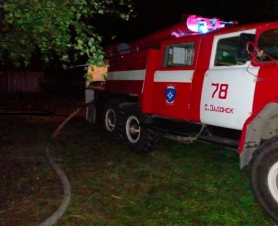 На пожаре в Донском погибли женщина и мужчина