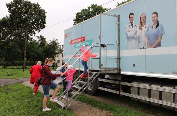 Тульские врачи осмотрели более 80 маленьких жителей Тепло-Огаревского района