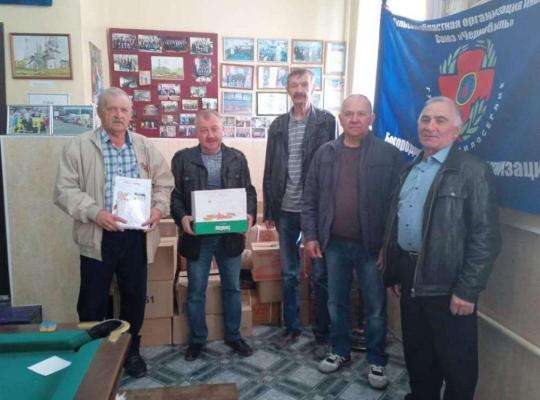 В Богородицком отделении организации «Союз-Чернобыль» собрали гуманитарную помощь для участников СВО