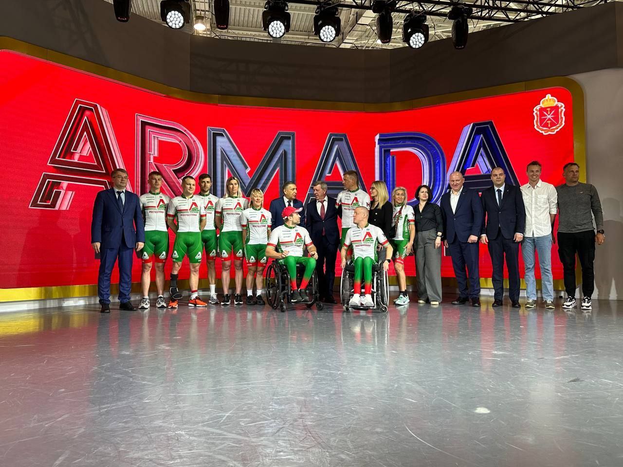 На выставке "Россия" состоялась презентация паралимпийской сборной из Тулы "Armada Paracycling Team"