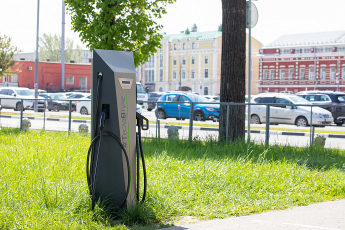50 зарядных станций для электромобилей появятся в Тульской области до 2024 года