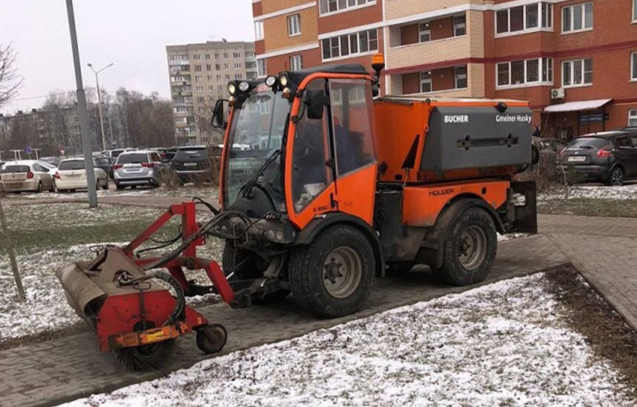 На уборку Тулы 10 февраля выйдет 150 единиц техники