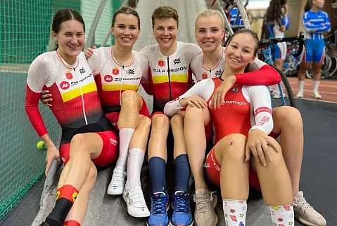 Тульские велогонщицы завоевали бронзу Чемпионата России