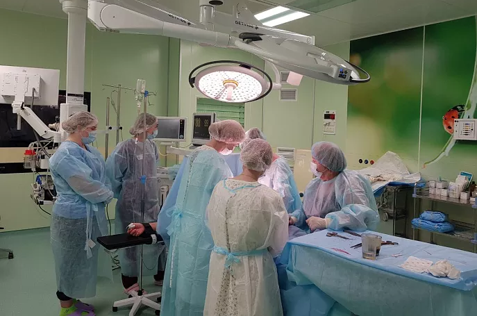 Врачи Тульского областного перинатального центра спасли беременную с редкой патологией
