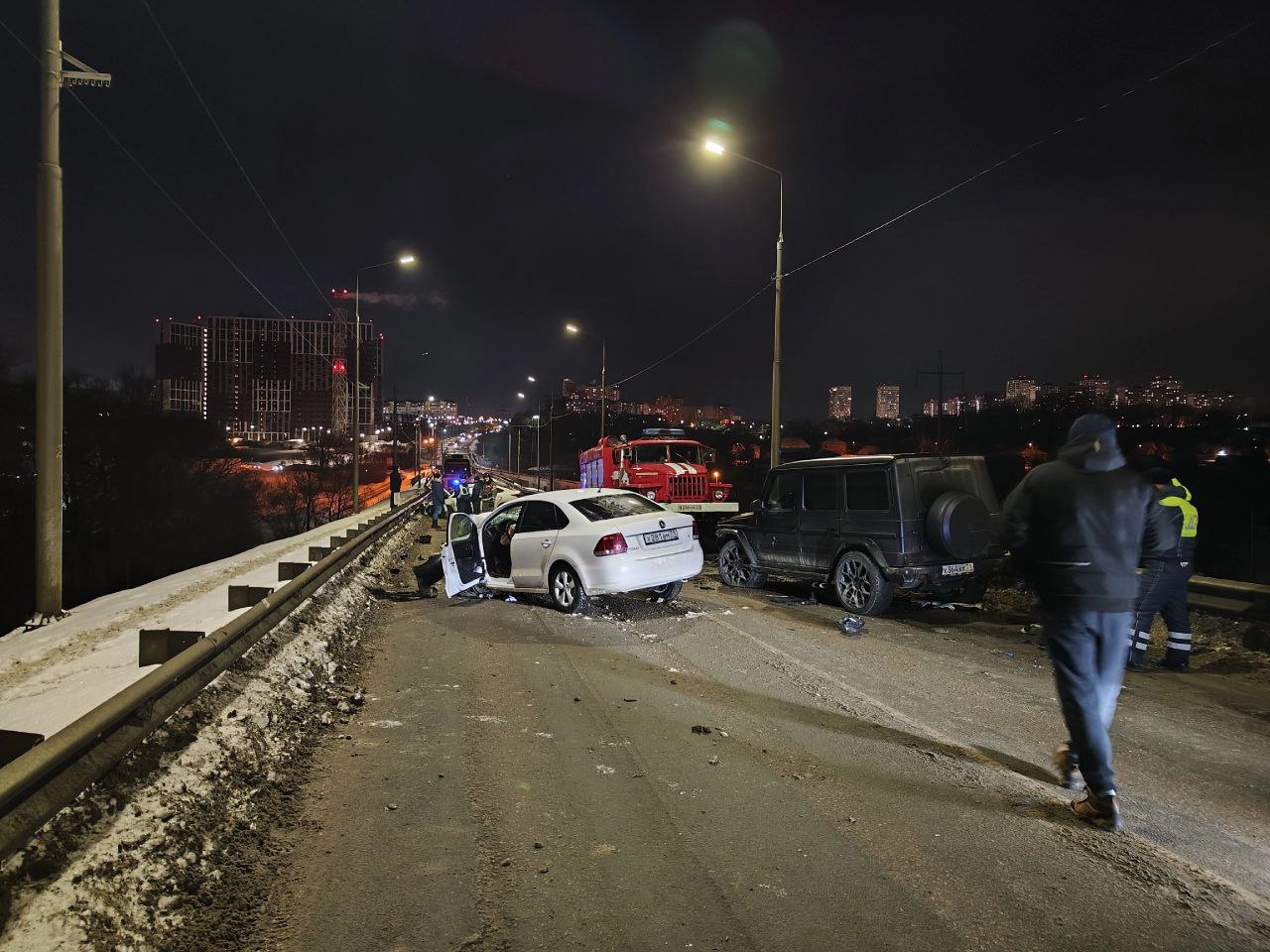 Водитель иномарки устроил тройное ДТП на Калужском шоссе в Туле