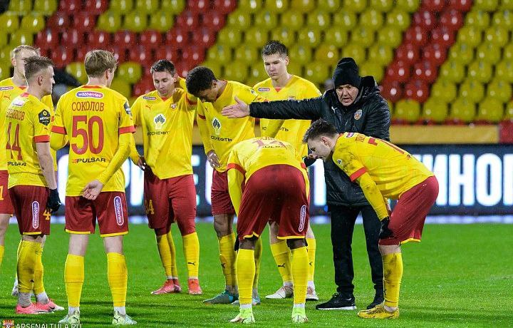 Тульский «Арсенал» проиграл «Енисею»: команда не побеждает 11 матчей подряд