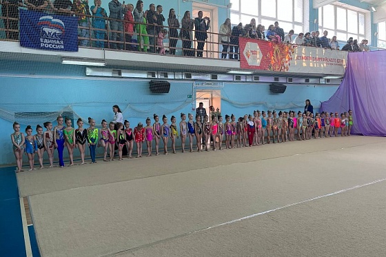 В Туле прошли соревнования по художественной гимнастике