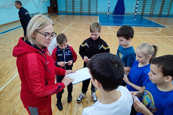 В Пролетарском округе Тулы прошли спортивные соревнования для школьников