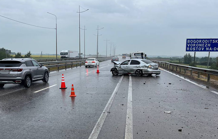 Девятилетний мальчик пострадал в ДТП на трассе М-4 «Дон» в Киреевском районе