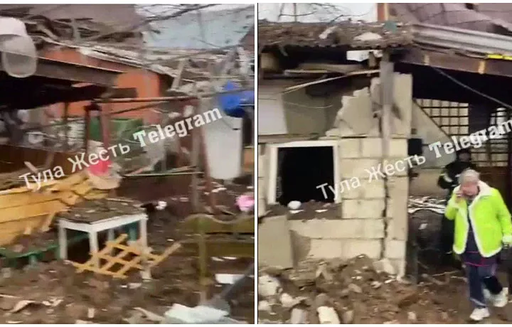 Shot: БПЛА в Киреевске Тульской области мог взорваться ещё в воздухе