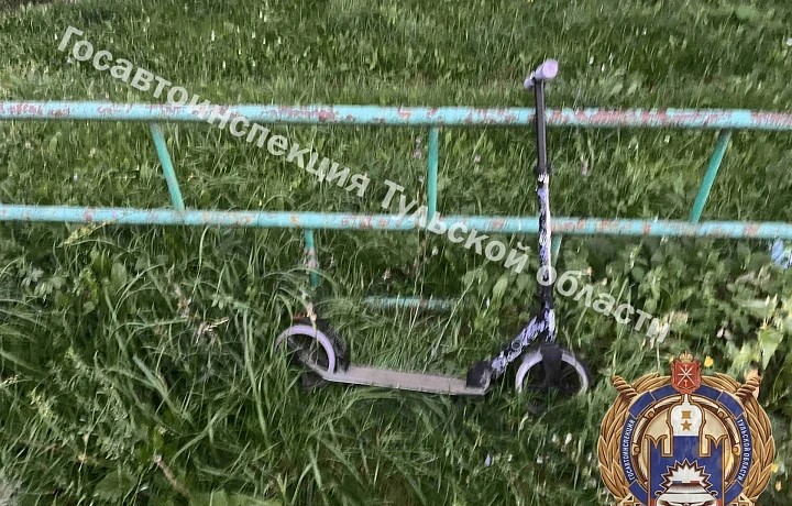 СК начал проверку после ДТП с участием 12-летней девочки и водителя СИМ в Туле