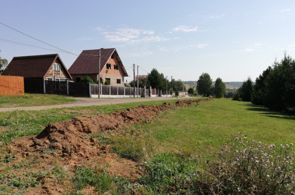 В Щекинском районе отремонтировали водопровод в селе Ломинцево