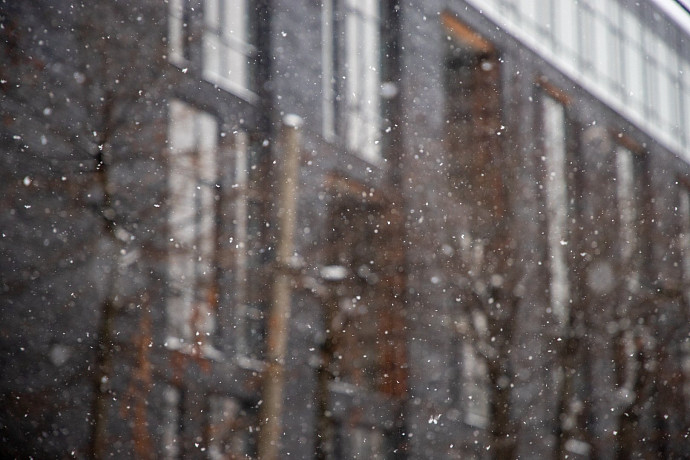 16 декабря в Тульской области объявлено метеопредупреждение из-за снегопада и гололеда