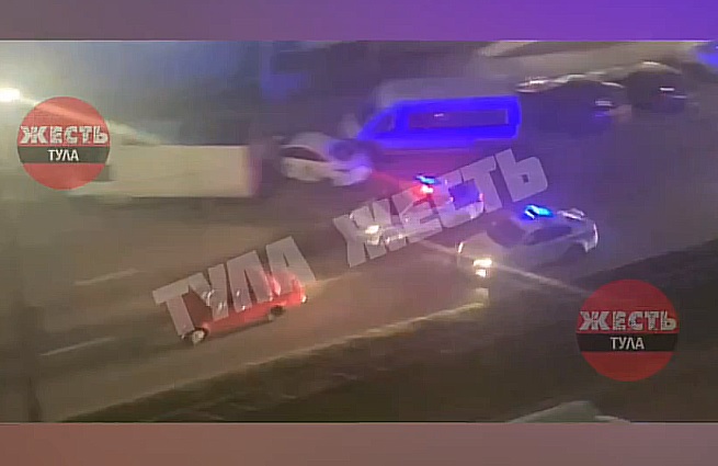 Водитель старой «копейки» смог скрыться от четырех экипажей ДПС в Туле