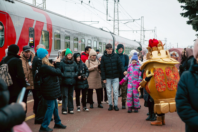 Тульскую область посетили 250 железнодорожных туристов из Самары и Пензы