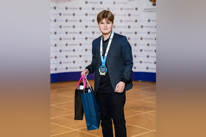 13-летний картингист из Тульской области получил награду от министерства спорта России
