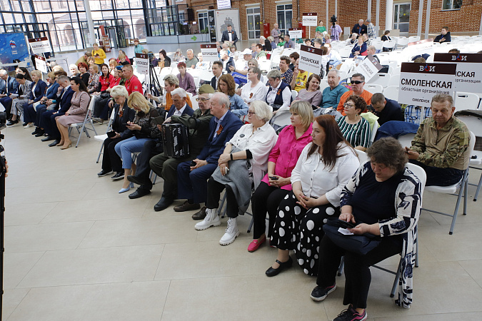 В Туле открылся патриотический фестиваль творчества людей с особыми потребностями