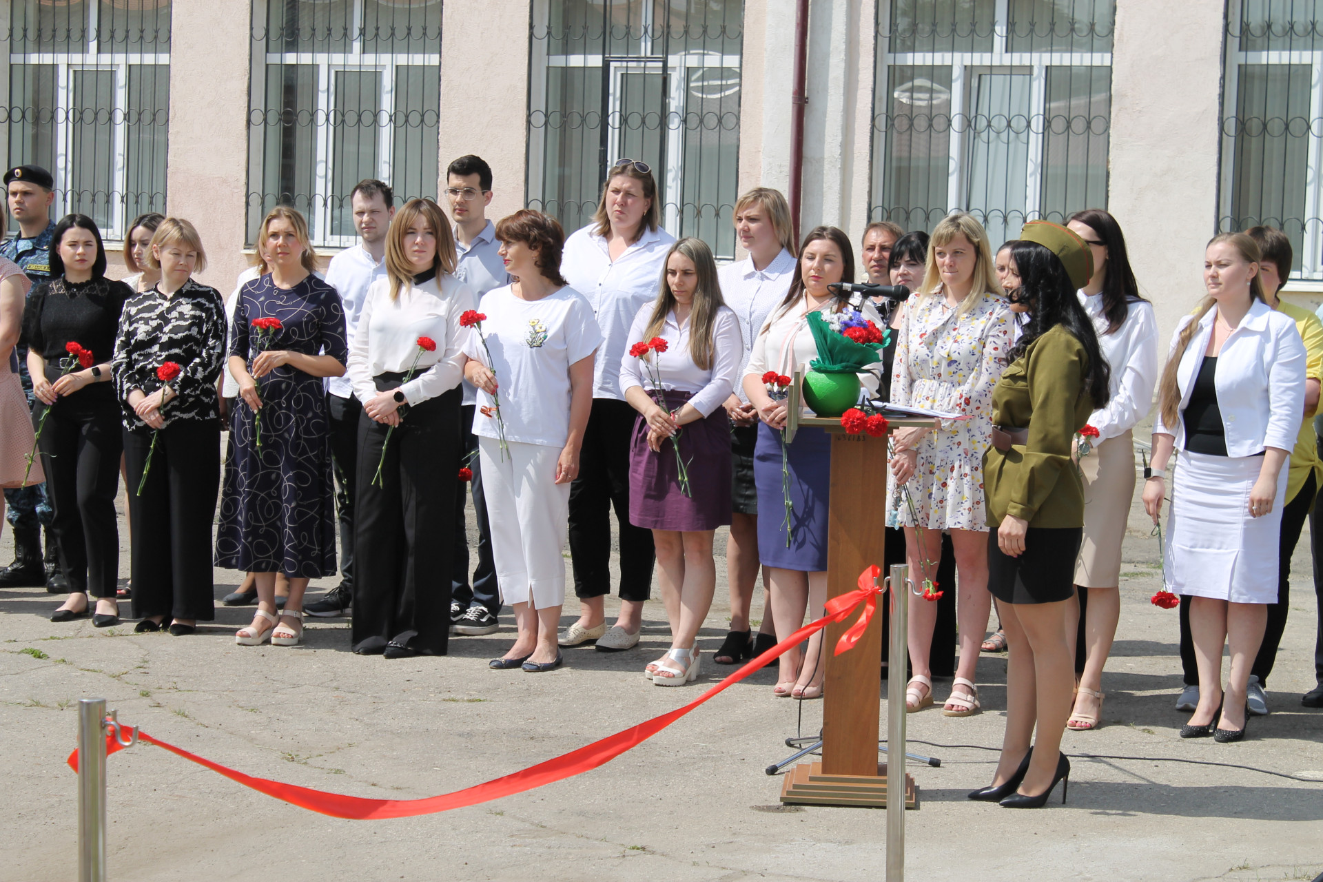 В Новомосковске открыли сквер Победы в честь судей-участников Великой Отечественной войны