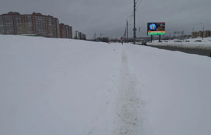 На Восточном обводе в Туле в ближайшее время будет проведена уборка снега