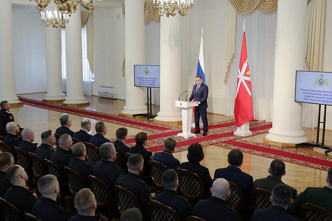 В Туле прошло торжественное мероприятие ко Дню войск национальной гвардии РФ