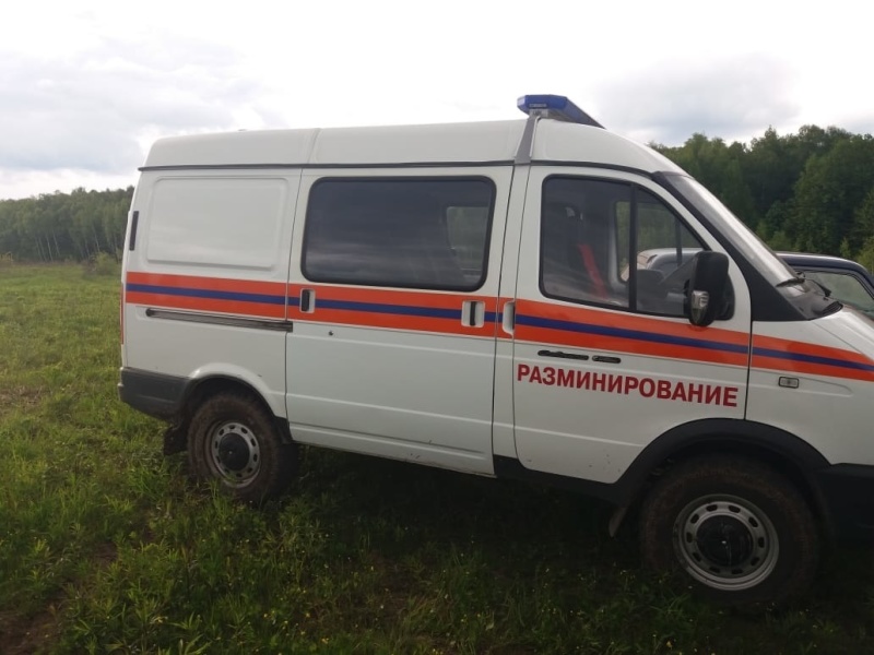 В Тульской области сотрудники МЧС 18 августа обезвредили артиллерийский снаряд