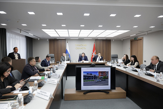 В Туле реконструируют ТЦ на Красноармейском проспекте