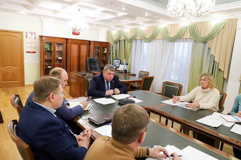 Врио главы администрации Тулы Илья Беспалов провел личный прием