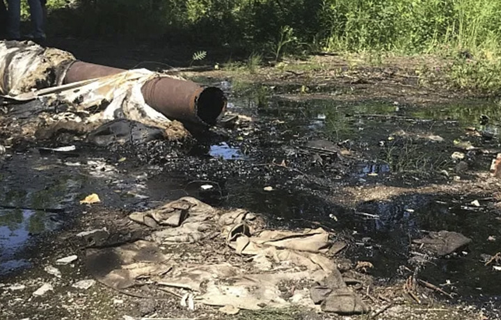 Под Богородицком ликвидируют захоронение нефтепродуктов площадью в 2,6 га